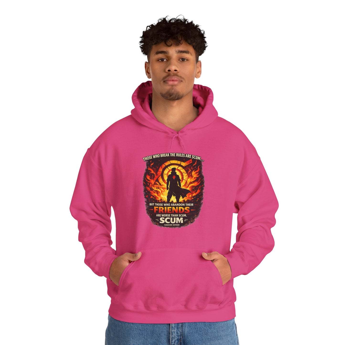Naruto Loyalty Hoodie | Anime Quote Streetwear Pull-Over