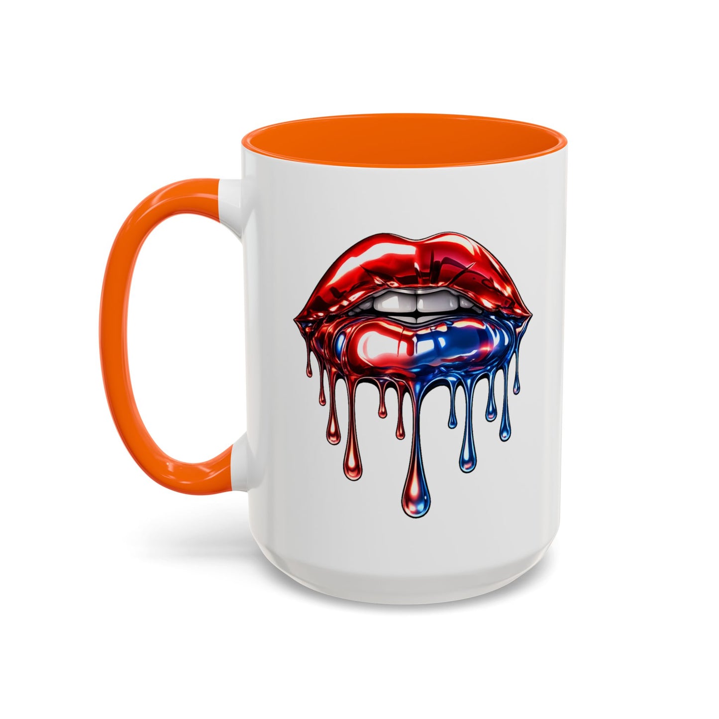 METALIC LIPS - Accent Coffee Mug (11, 15oz)