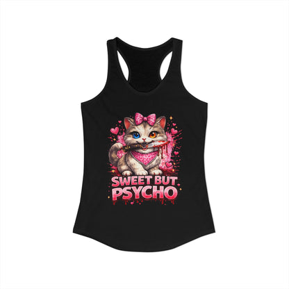 SWEET BUY PSYCHO – Women's Ideal Racerback Tank