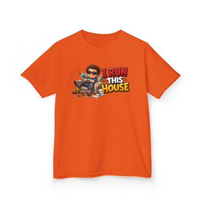 I RUN THIS HOUSE - Kid's Cotton Tee