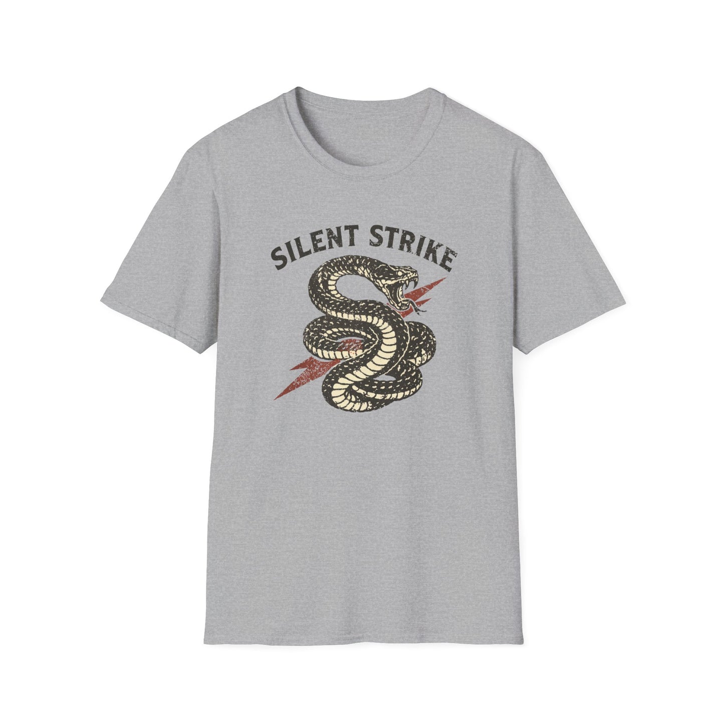 SILENT STRIKE-SNAKE - Unisex Soft Style T-Shirt
