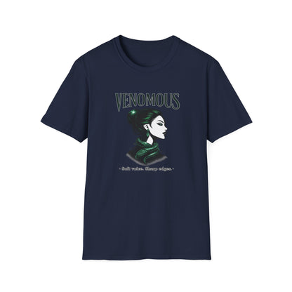 VENOMOUS-SOFT VOICE-SHARP EDGES - Unisex Soft Style T-Shirt