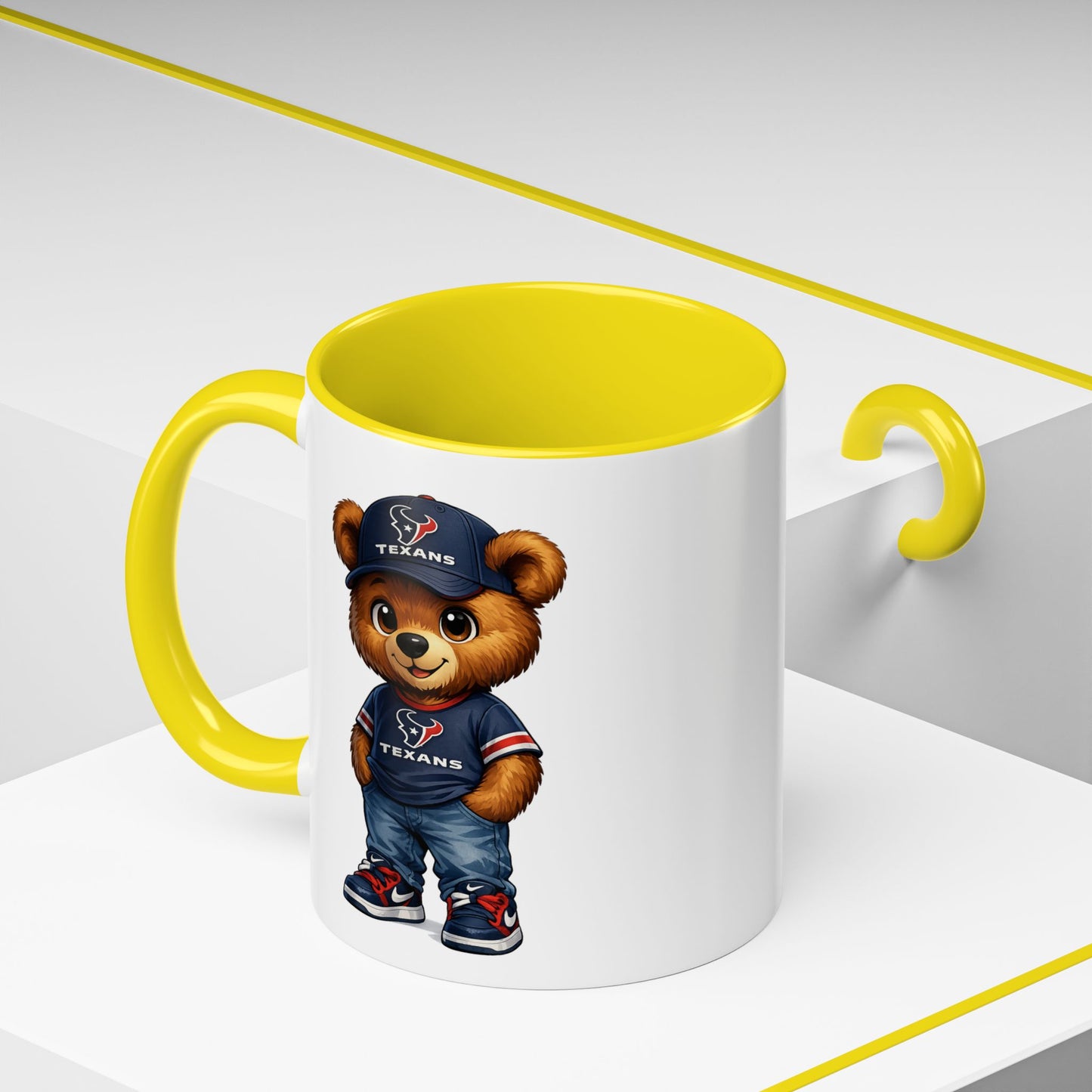 BERRY - REPPIN THE TEXANS - Accent Coffee Mug (11, 15oz)