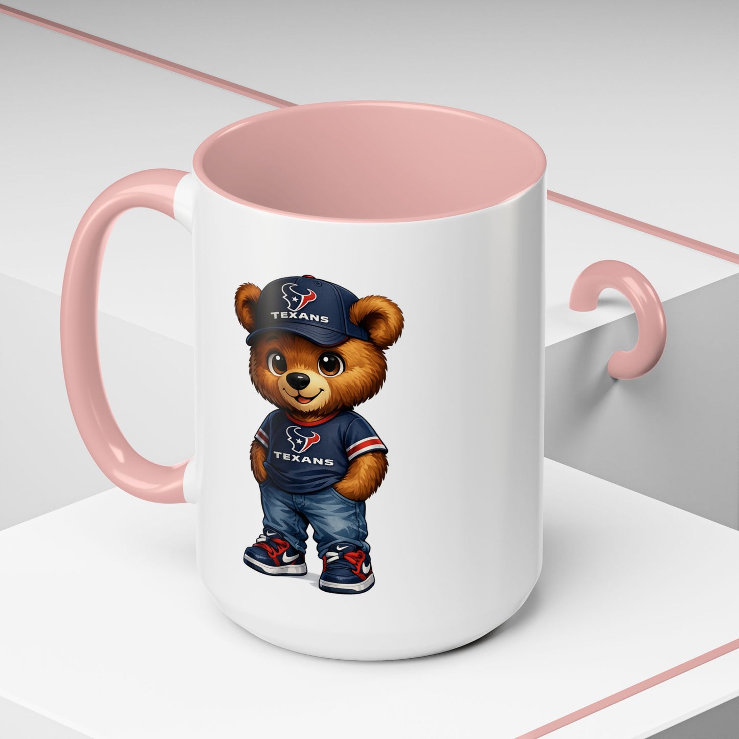BERRY - REPPIN THE TEXANS - Accent Coffee Mug (11, 15oz)