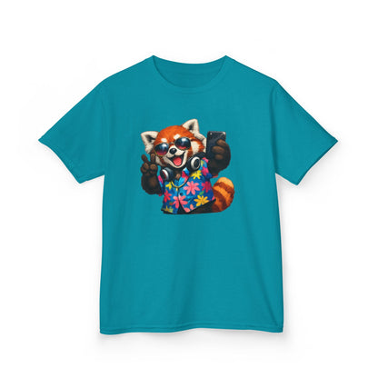 SELFIE TIME - RED PANDA STYLE - Kids Cotton™ Tee