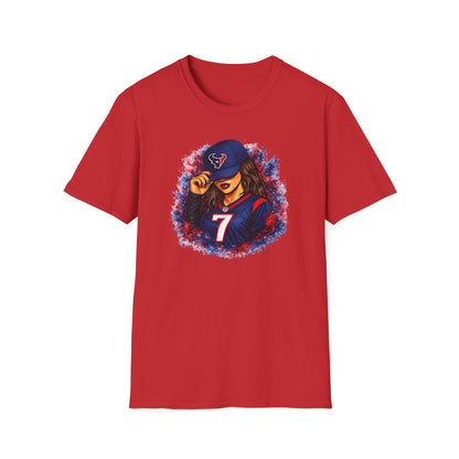 TEXANS Girl Fan - Latina - Unisex Soft Style T-Shirt