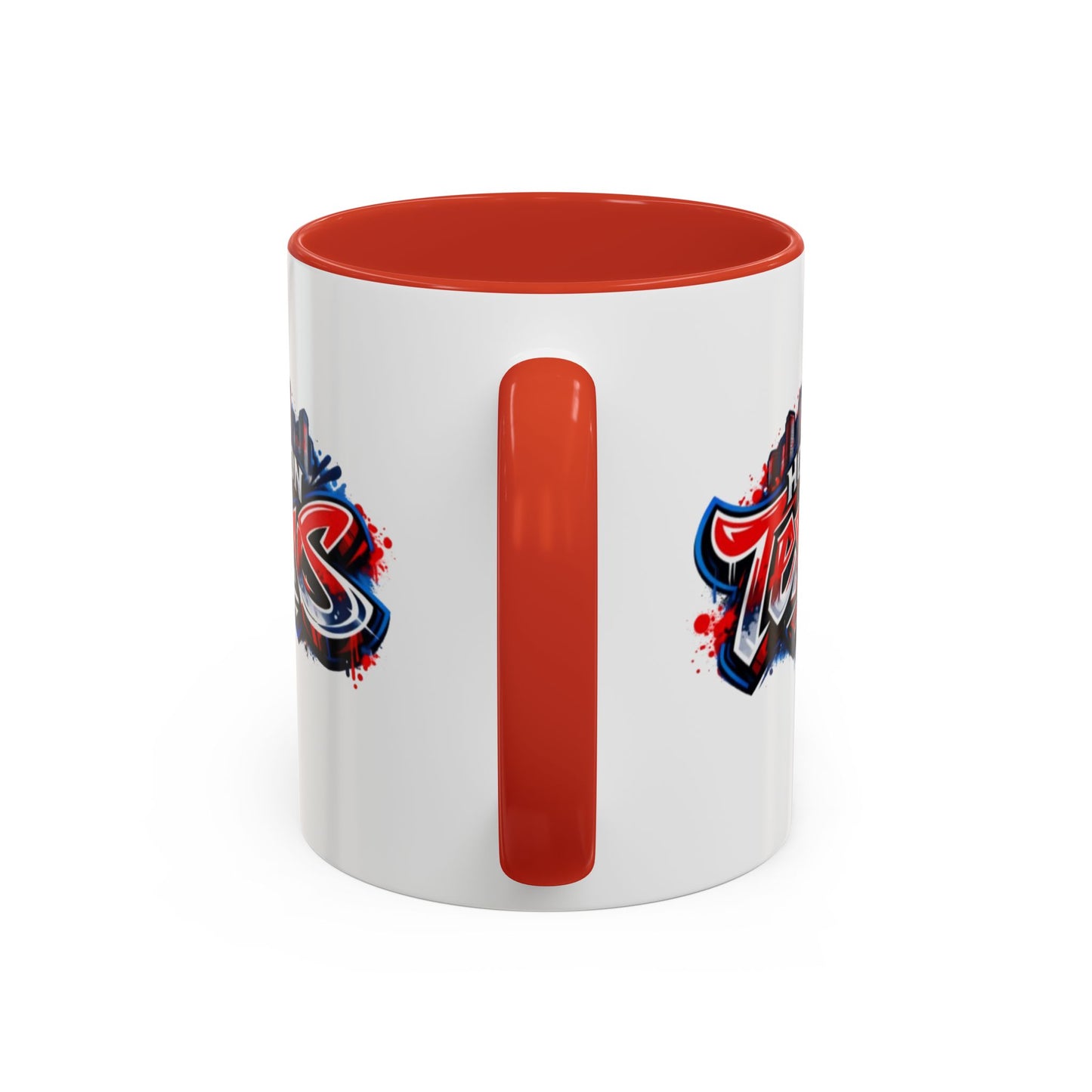 HOUSTON TEXANS GRAFFITI W/SKYLINE - Accent Coffee Mug (11, 15oz)
