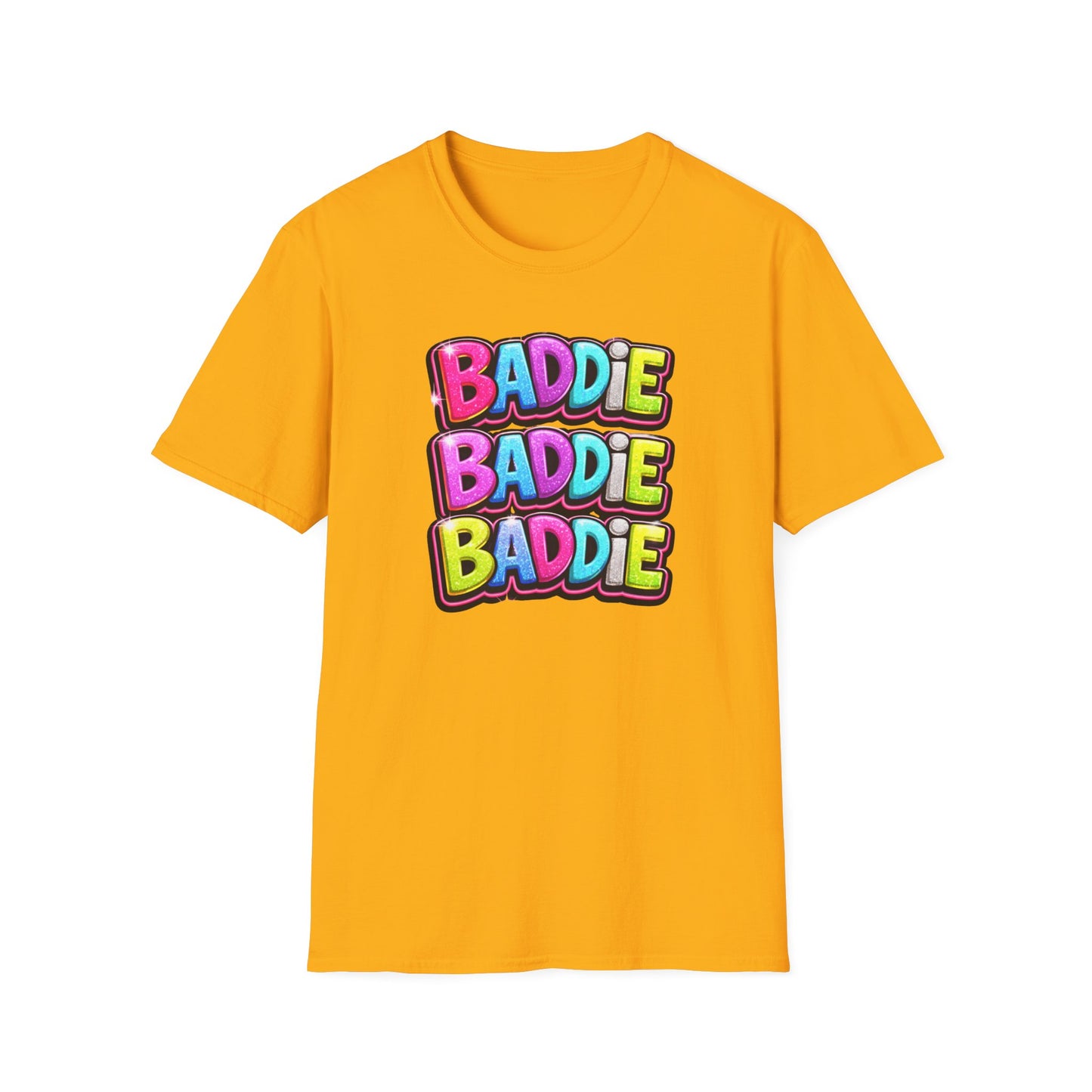 BADDIE X3 - Unisex Soft Style T-Shirt