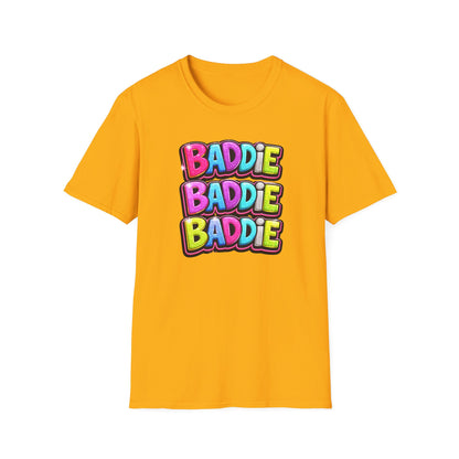 BADDIE X3 - Unisex Soft Style T-Shirt