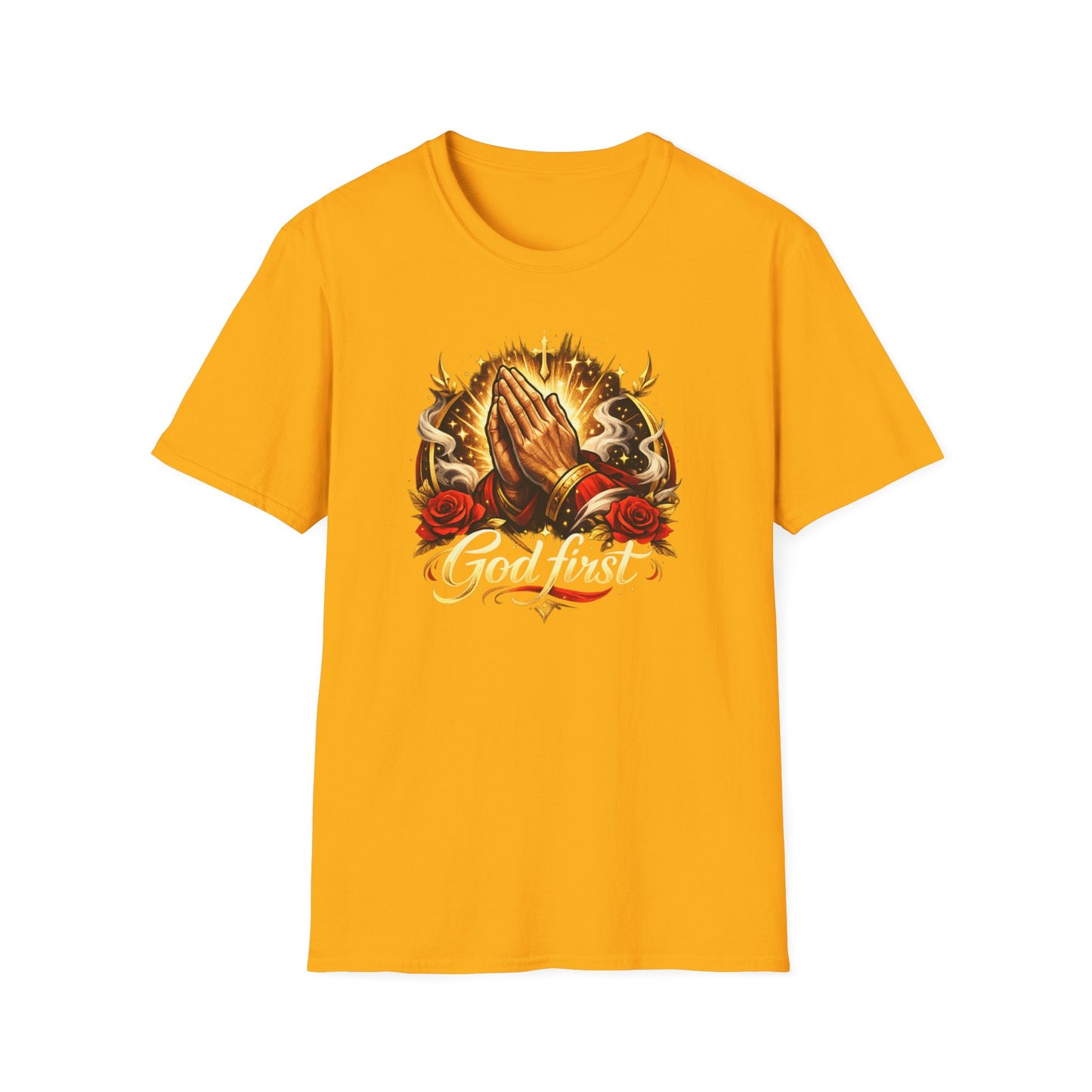 GOD FIRST - Unisex Soft Style T-Shirt
