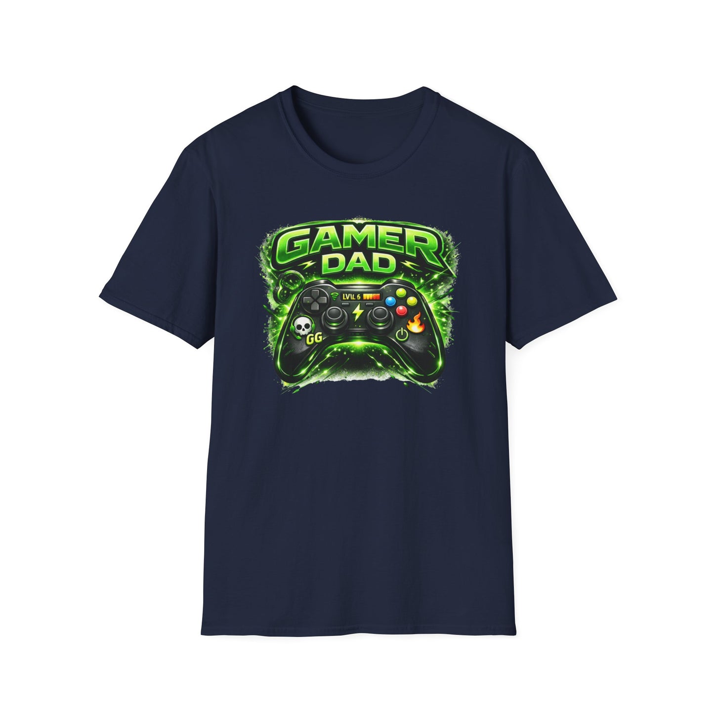 GAMER DAD - Unisex Soft Style T-shirt