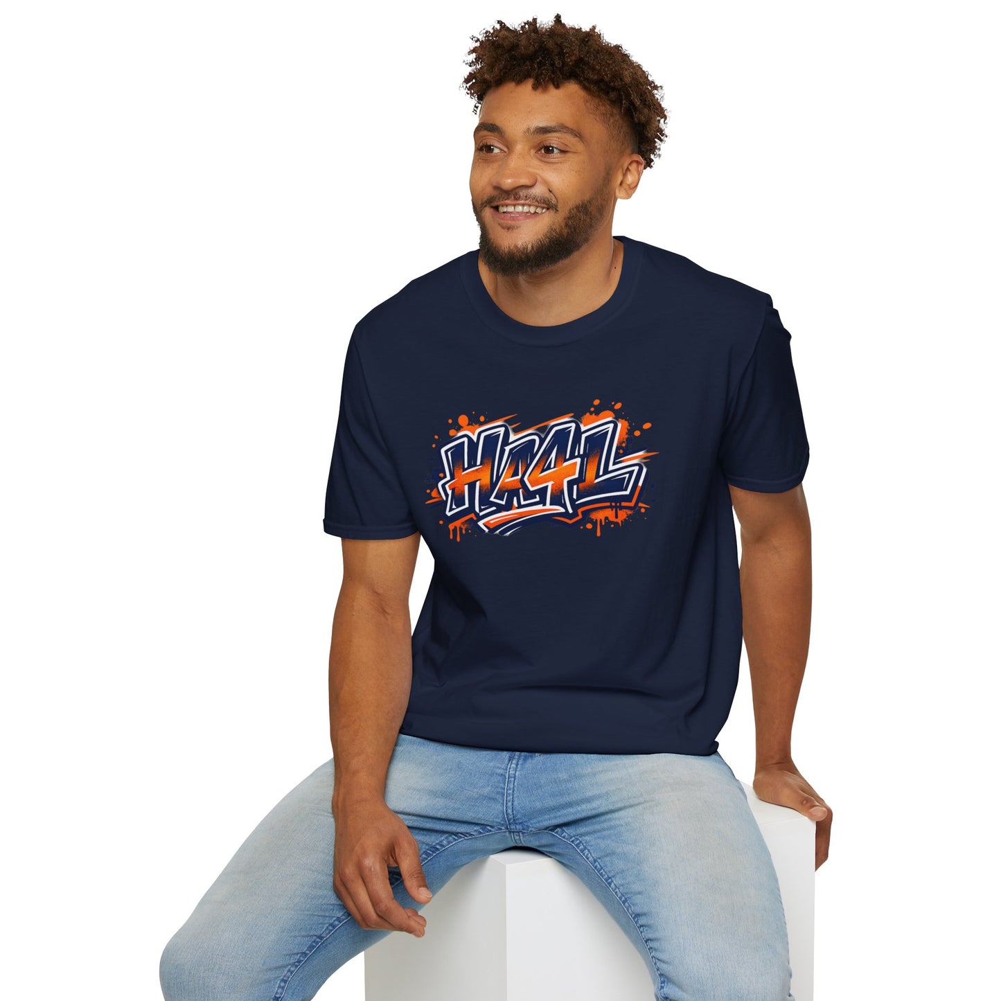 HA4L - GRAFFITI ART STYLE -  Unisex Soft Style T-Shirt