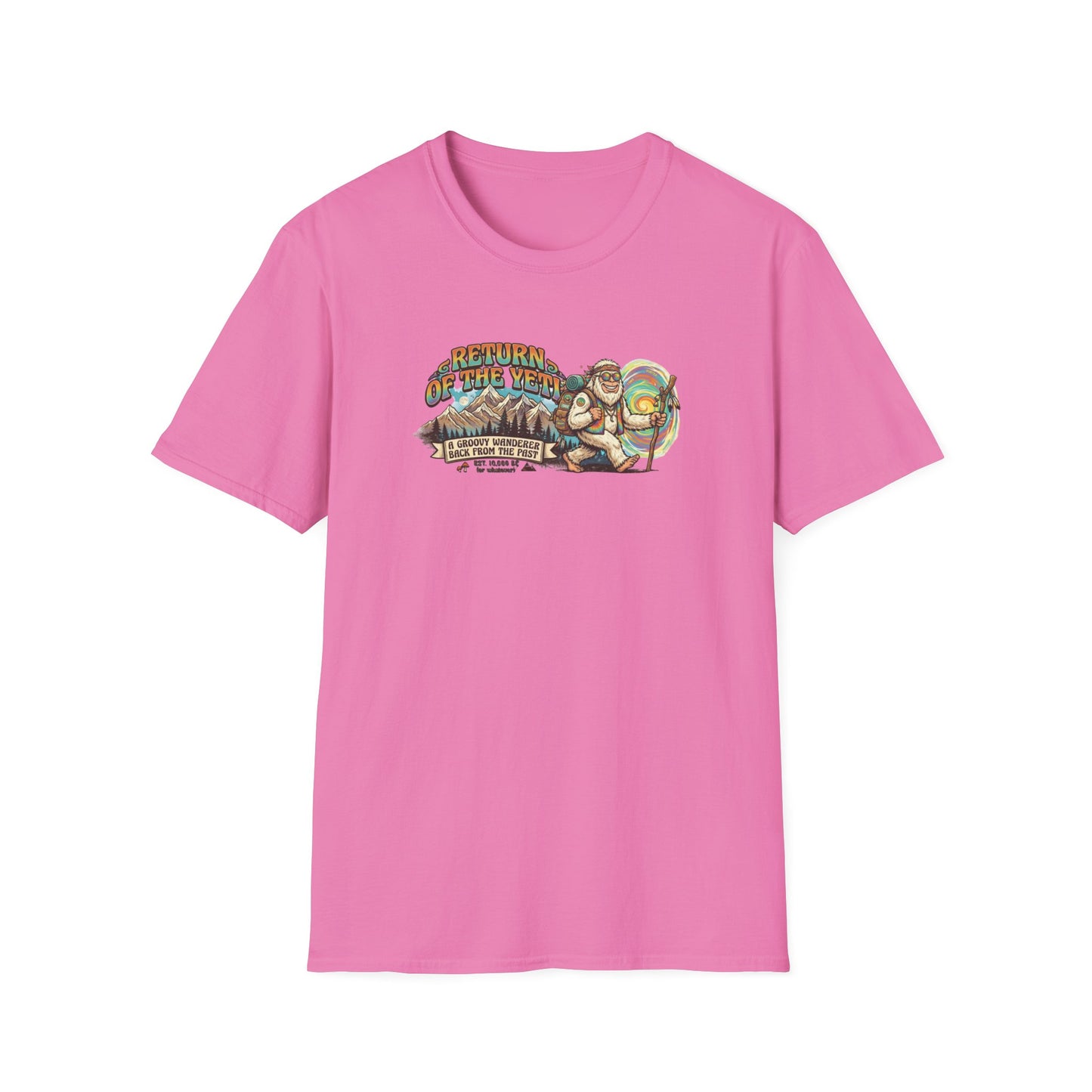RETURN OF THE YETI - Unisex Softstyle T-Shirt