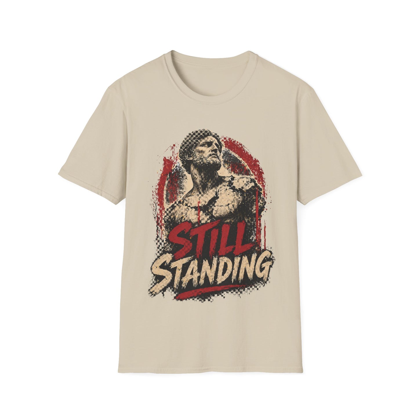 STILL STANDING - ((BIG PRINT)) - Unisex Soft Style T-Shirt