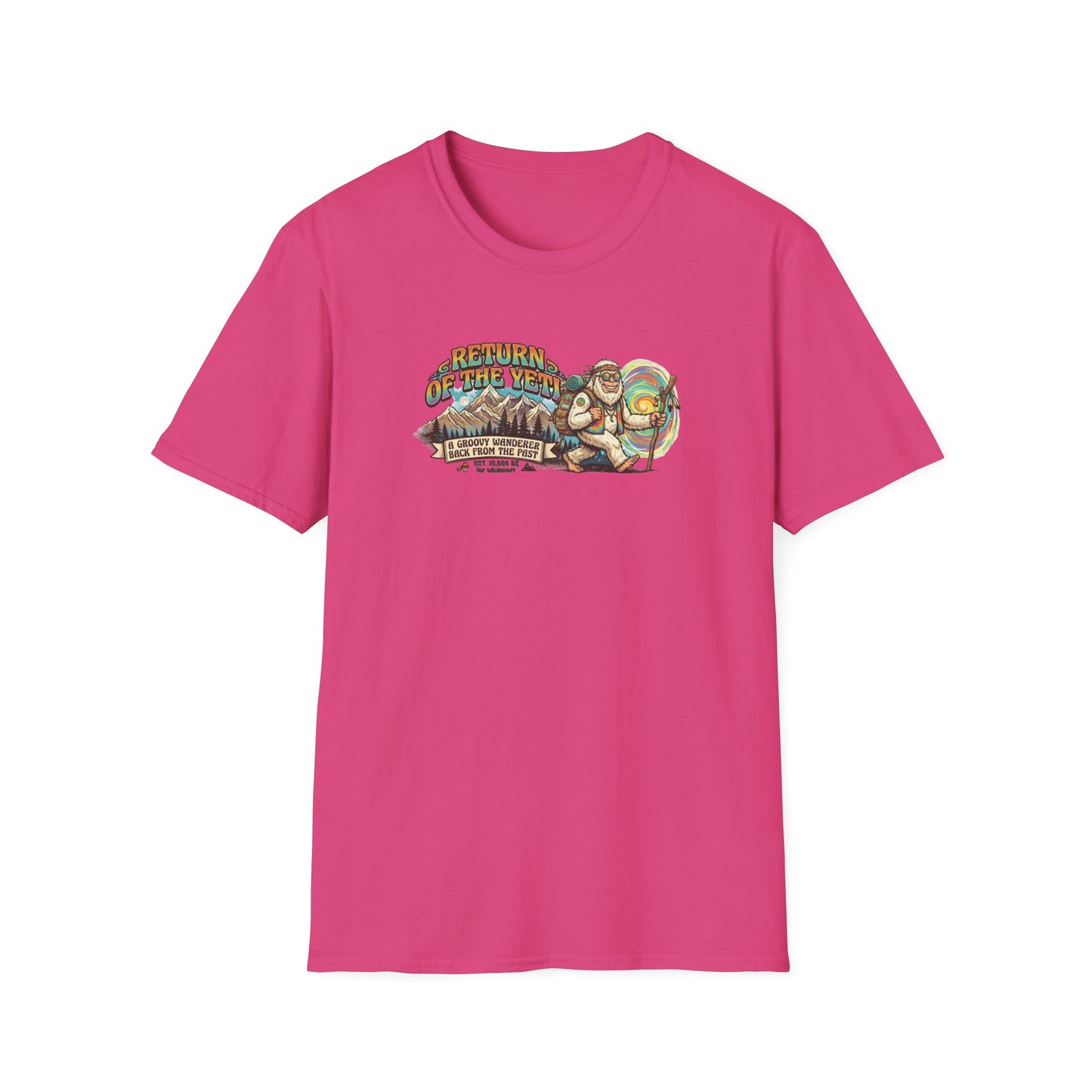 RETURN OF THE YETI - Unisex Softstyle T-Shirt