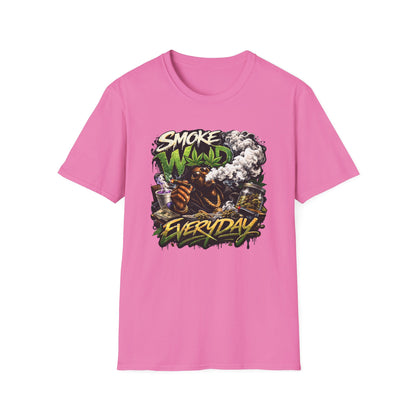 Smoke Weed Everyday T-Shirt — Graphic Cannabis Streetwear Tee