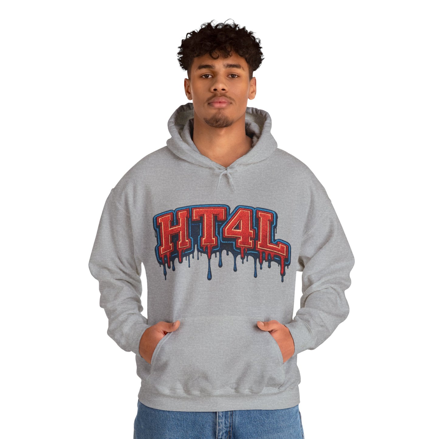 HT4L Hoodie | Houston Texans 4 Life Streetwear Graphic Unisex Pull-Over