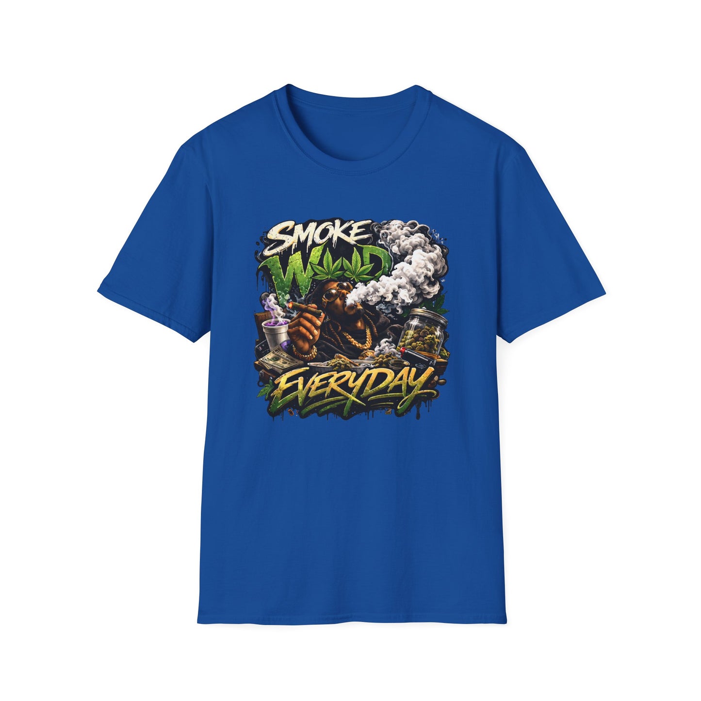 Smoke Weed Everyday T-Shirt — Graphic Cannabis Streetwear Tee