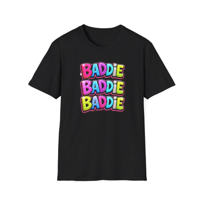 BADDIE X3 - Unisex Soft Style T-Shirt