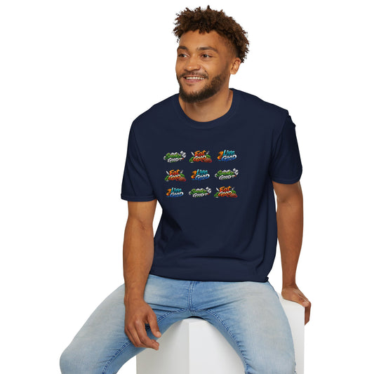 SMOKE GOOD-EAT GOOD-LIVE GOOD - Unisex Softstyle T-Shirt