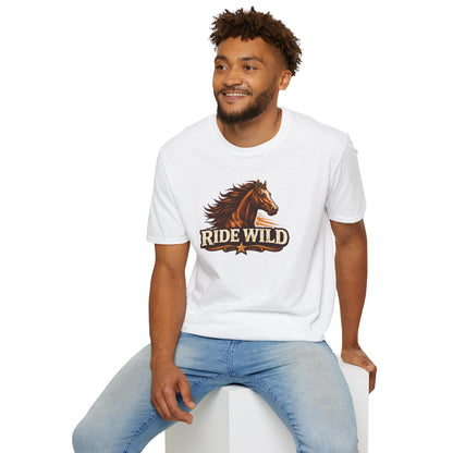 RIDE WILD - Unisex Soft Style T-Shirt