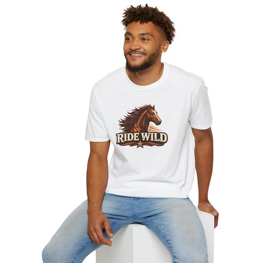 RIDE WILD - Unisex Soft Style T-Shirt