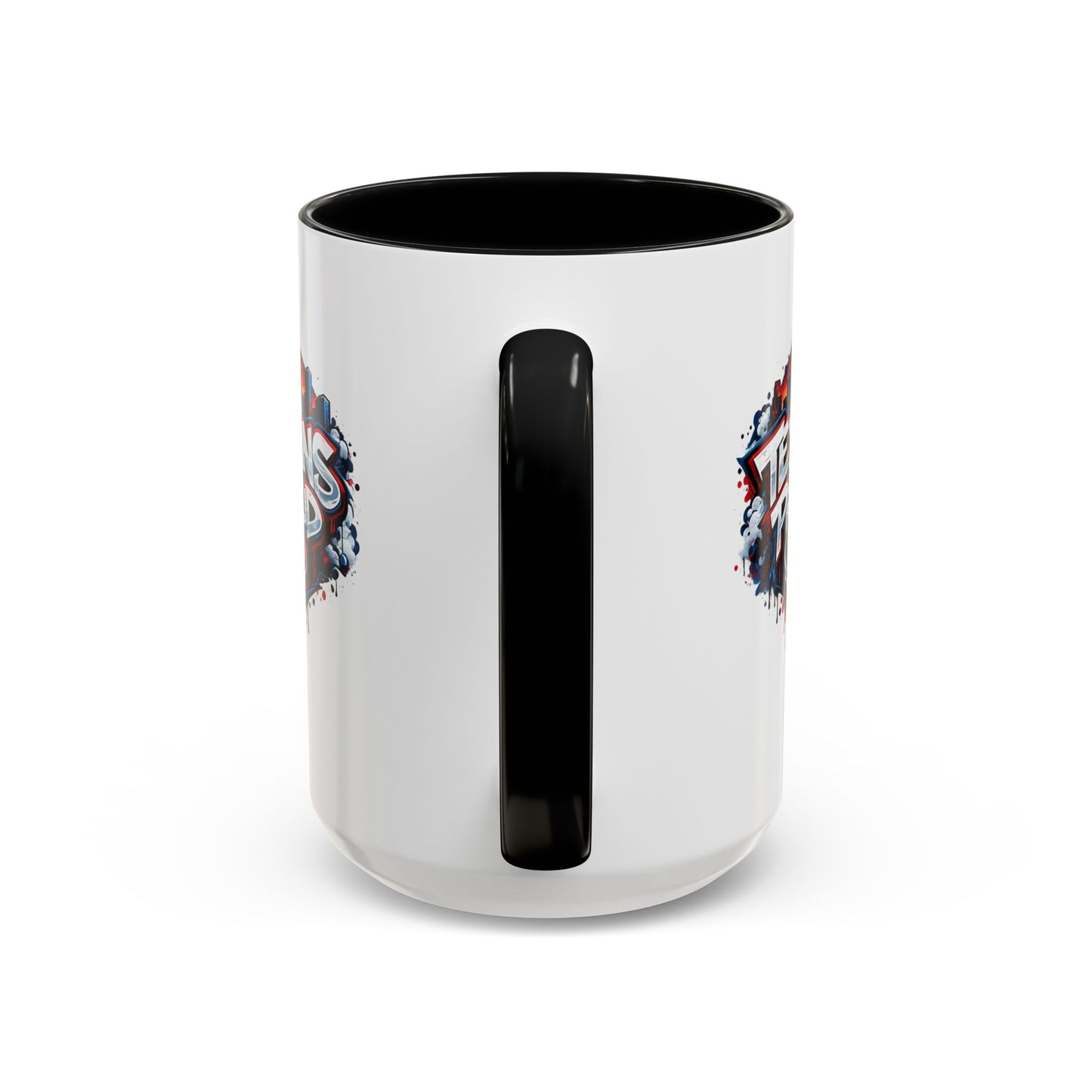 TEXANS PROUD - Accent Coffee Mug (11, 15oz)