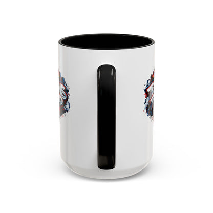 TEXANS PROUD - Accent Coffee Mug (11, 15oz)
