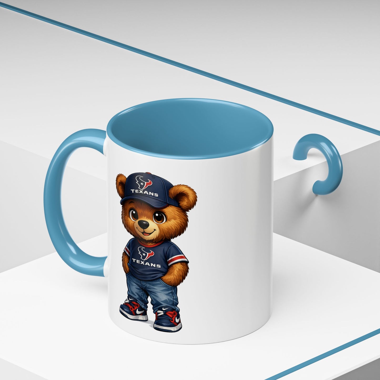 BERRY - REPPIN THE TEXANS - Accent Coffee Mug (11, 15oz)