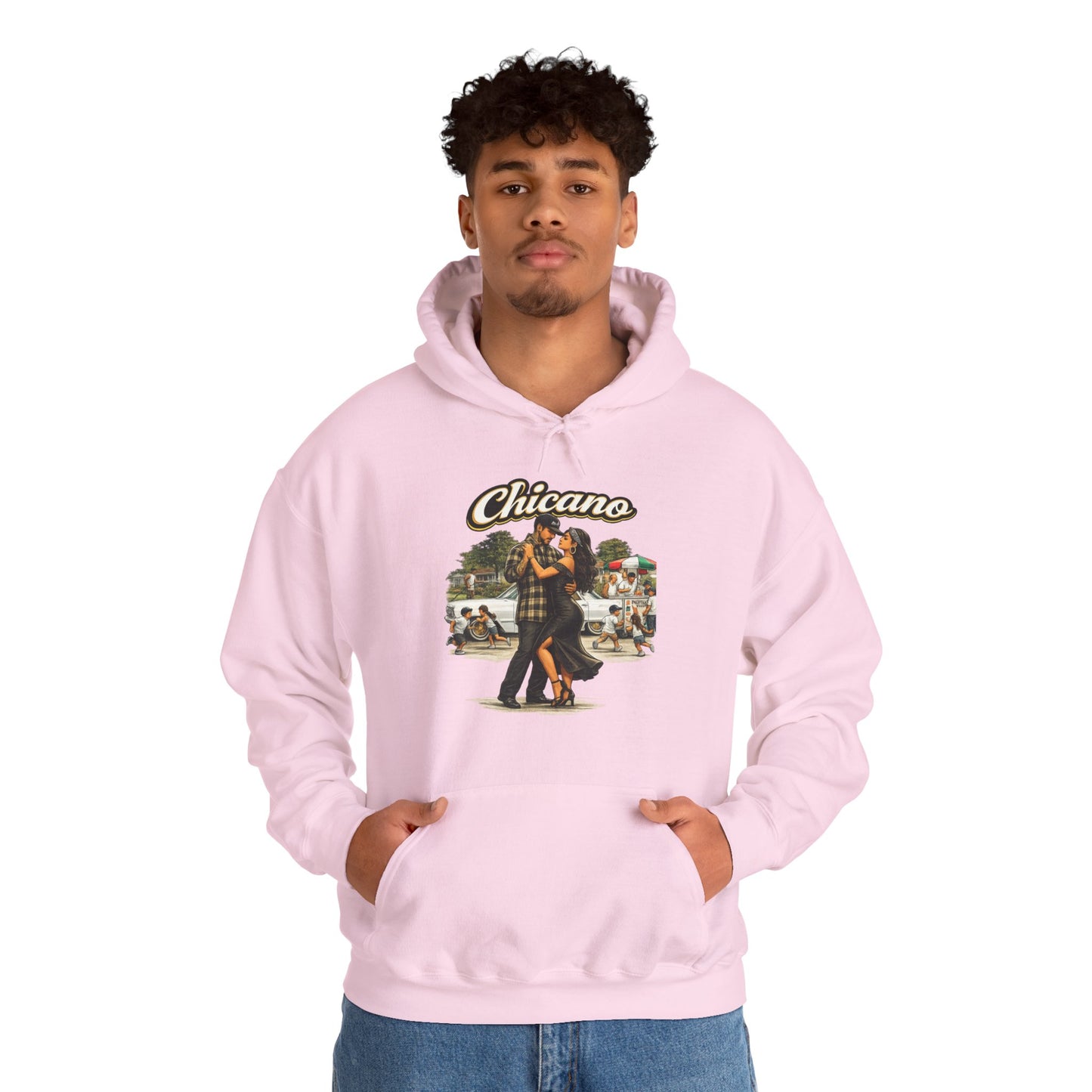 Chicano Dance Hoodie | Latino Heritage Streetwear Pull-Over